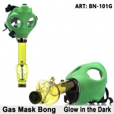 Amsterdam Gas Mask Bong Green
