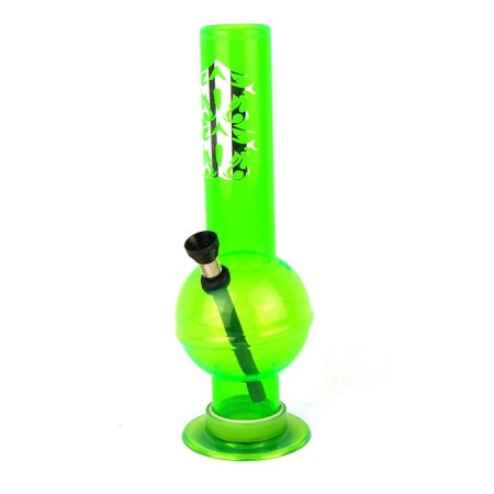 Cylinder with pattern and picture Green 26 cm, D=40mm