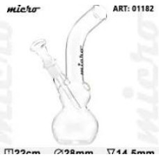 Micro Glass Bong 22cm 14.5mm Micro Glass Bong 22cm 14.5mm
