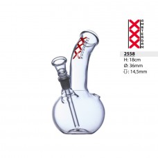 Amsterdam XXX Glass Bong 18cm D=36mm 14.5