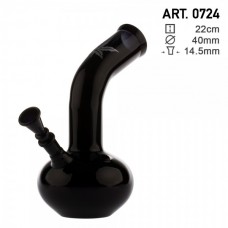 Black Art Bouncer Glass Bong 22cm D=40mm 14.5