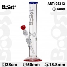Boost Cane Glass Bong 38cm D=50mm 18.8