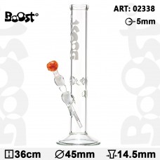 Boost Cane Glass Bong 36cm D=45mm 14.5