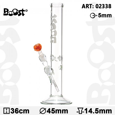 Boost Cane Glass Bong 36cm D=45mm 14.5