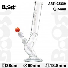 Boost Bolt Glass Bong 38cm D=50 18.8