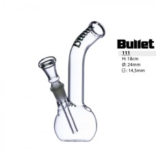 Bullet Glass  Bong 18сm D=24mm 14.5