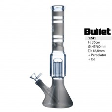 Bullet Bong 10-rukavni perkolator 36 cm, 18.8
