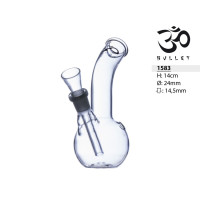 OM Bullet Glass Bong 14cm 14.5 D=24mm