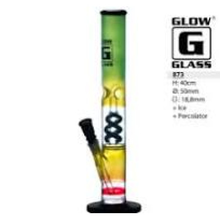 Bullet Hell Green Ice Bong Spiral perkolator+dome diffusor Rasta18.8mm 40cm Bullet Hell Green Ice Bong Spiral perkolator+dome diffusor Rasta18.8mm 40cm