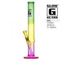 Glow Glass Bong 40 cm 18.8