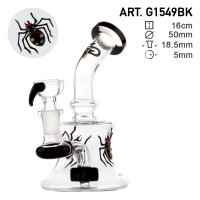 Grace glass bong The spider series 16 cm