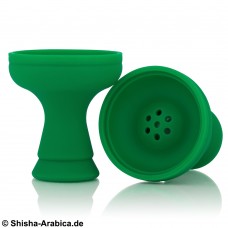 Silicone Power Bowl Green 7-hole