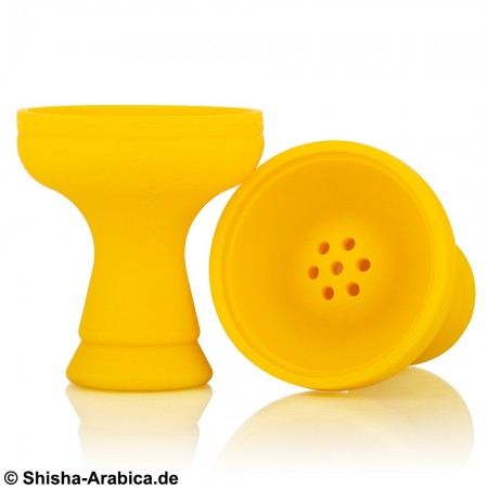Silicone Power Bowl Yellow 7-hole