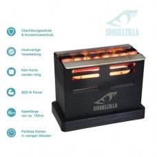 Pec za oglje toaster 800W Smokezilla