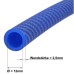 AO silikonska cev soft-touch carbon modra