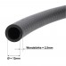 AO silikonska cev soft-touch carbon črna