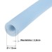 AO soft-touch silicone hose glow blue