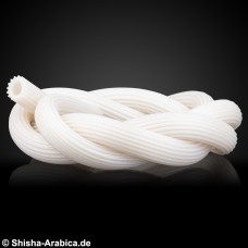 Riffle silikonsko crijevo Svjetlucava bijela 150cm