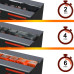 Smoke2u Peč Za Oglje Toaster 800W+klešče+10ust