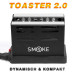 Smoke2u Peč Za Oglje Toaster 800W+klešče+10ust