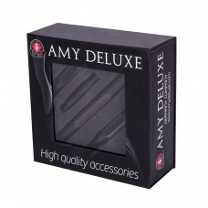 Amy BOXSET ustnik+cevka soft touch  Black