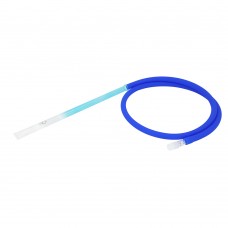 AO silikonska cijev + stakleni usnik SET Okruglo plava