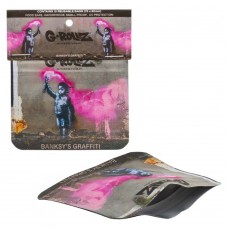 G-Rollz Banksy's Graffiti Torchboy 70x60mm Smellproof Bags 10pcs