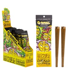 G-Rollz Blunts Pre-Rolled Hemp Cones Honey Buzz 2 kos