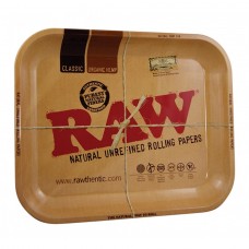 Raw Metal Rolling Tray Medium 34x27.5 cm