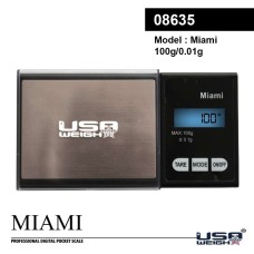 USA Weight Miami Digital Scale 100g/0.01g BLACK