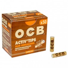 OCB Active Tips Slim Unbleached Ø: 7mm L: 27mm
