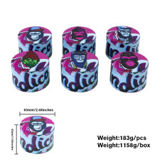 Hybrid Metal Grinder Gorilla Rolling Stars 60 mm, 4 parts