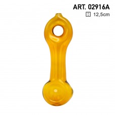Amsterdam Umber Glass pipe 12,5cm
