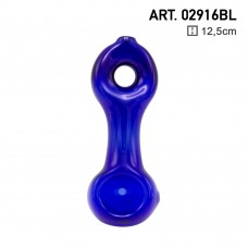 Amsterdam Blue Glass pipe 12,5cm