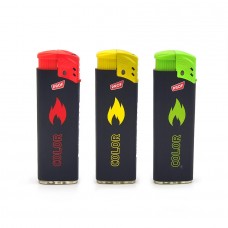 PROF Lighters SOFT TOUCH COLOR FLAME FLAMY