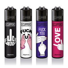 Lighters Clipper "F*** You" 1/4