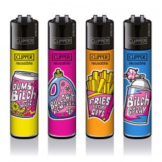 Clipper "GIRLY SLOGAN FF +BC" lighters