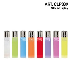 Clipper Solid Multicolor  Big refillable lighters
