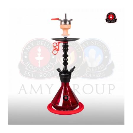 Amy Deluxe 062 Alu Diamond S black matt/red