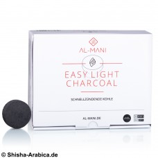 Al-Mani Quick Lighting Charcoal Briquets D=33mm Box 10pcs